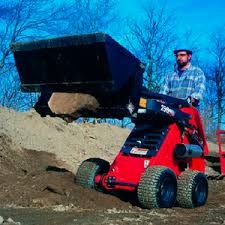 Loader, Mini skid steer, tire type