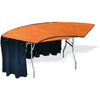 3' ID x 8' OD Serpentine Table