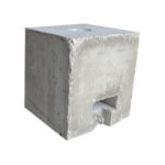 CONCRETE FORM for up to 700LB WEIGHT BLOCKS