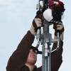 Post / Stake Driver gas driven  Uchannel, round, t posts