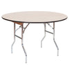 48 Round Wood Table