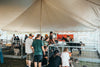 40x40, 40x60, 40x80, 40x100, & 40x120' High Peak Tension Pole Tent