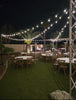 Lighting, w/poles & bases, Bistro Lights