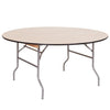 60 Round Wood Table