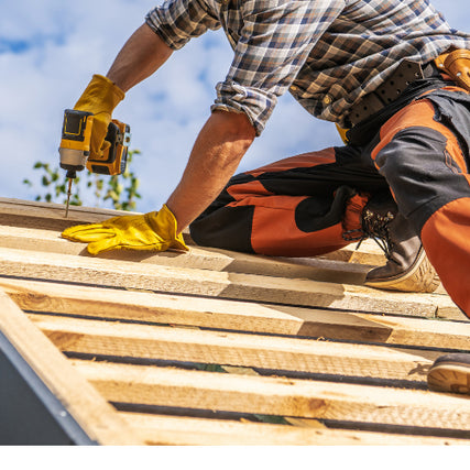 Contractor RentalsMan working on a roof