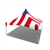 RED, WHITE & BLUE  20X20 FRAME TENT