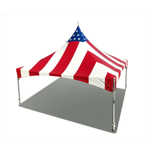 RED, WHITE & BLUE  20X20 FRAME TENT