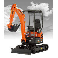 Zero Tail Swing Compact Excavator