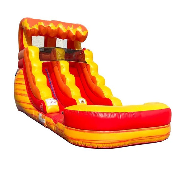 TAKE N PLAY Water Slide 12' tall Fire Marble